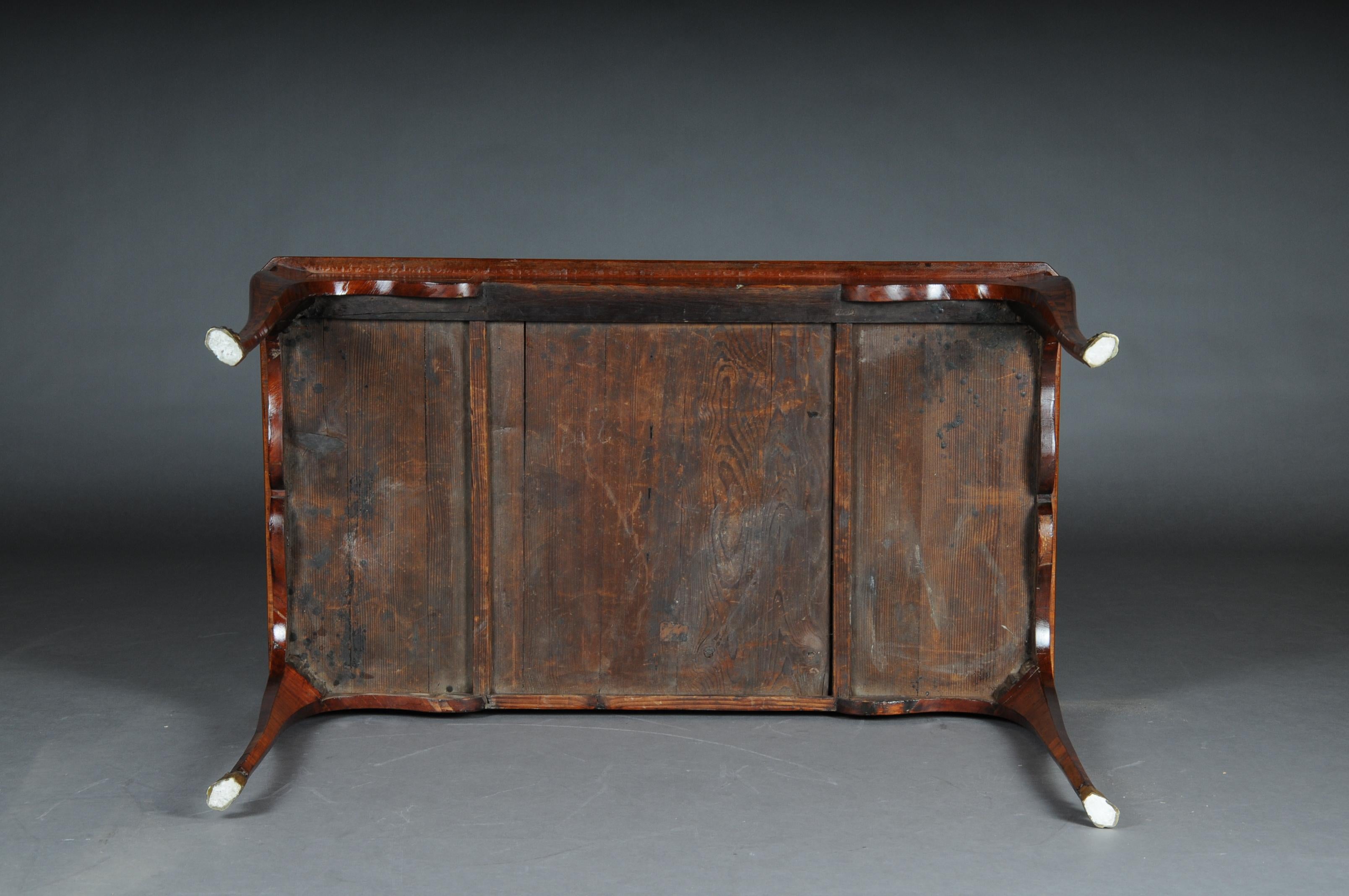 Bureau Plat, Desk wood Veneer, in 1840 12