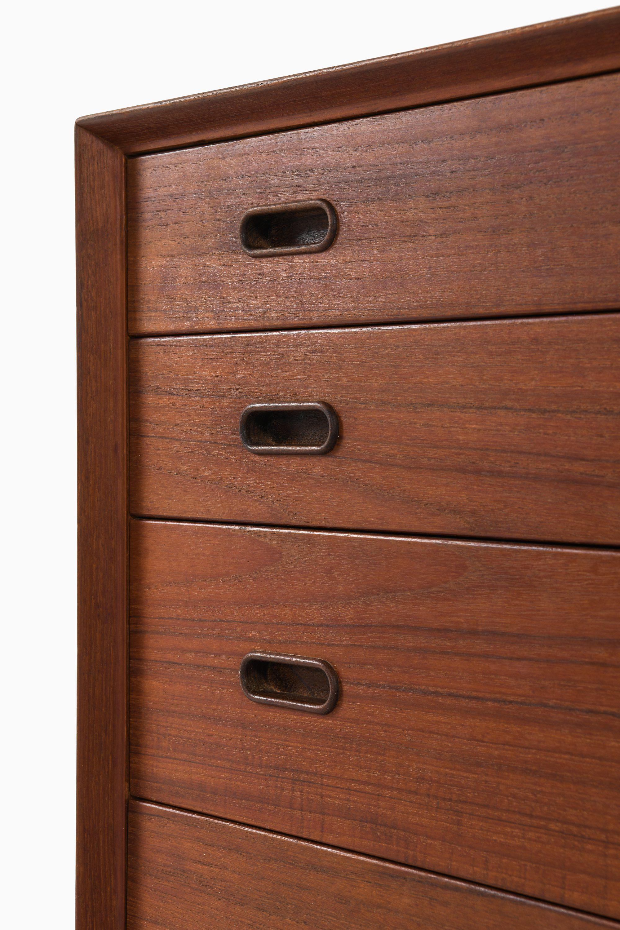 Danois Bureau / buffet en teck et chêne d'Arne Vodder, années 1960 en vente