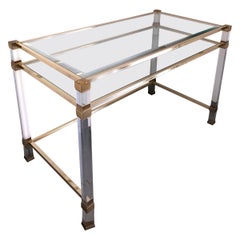 Bureau verre et altuglas Pierre Vandel