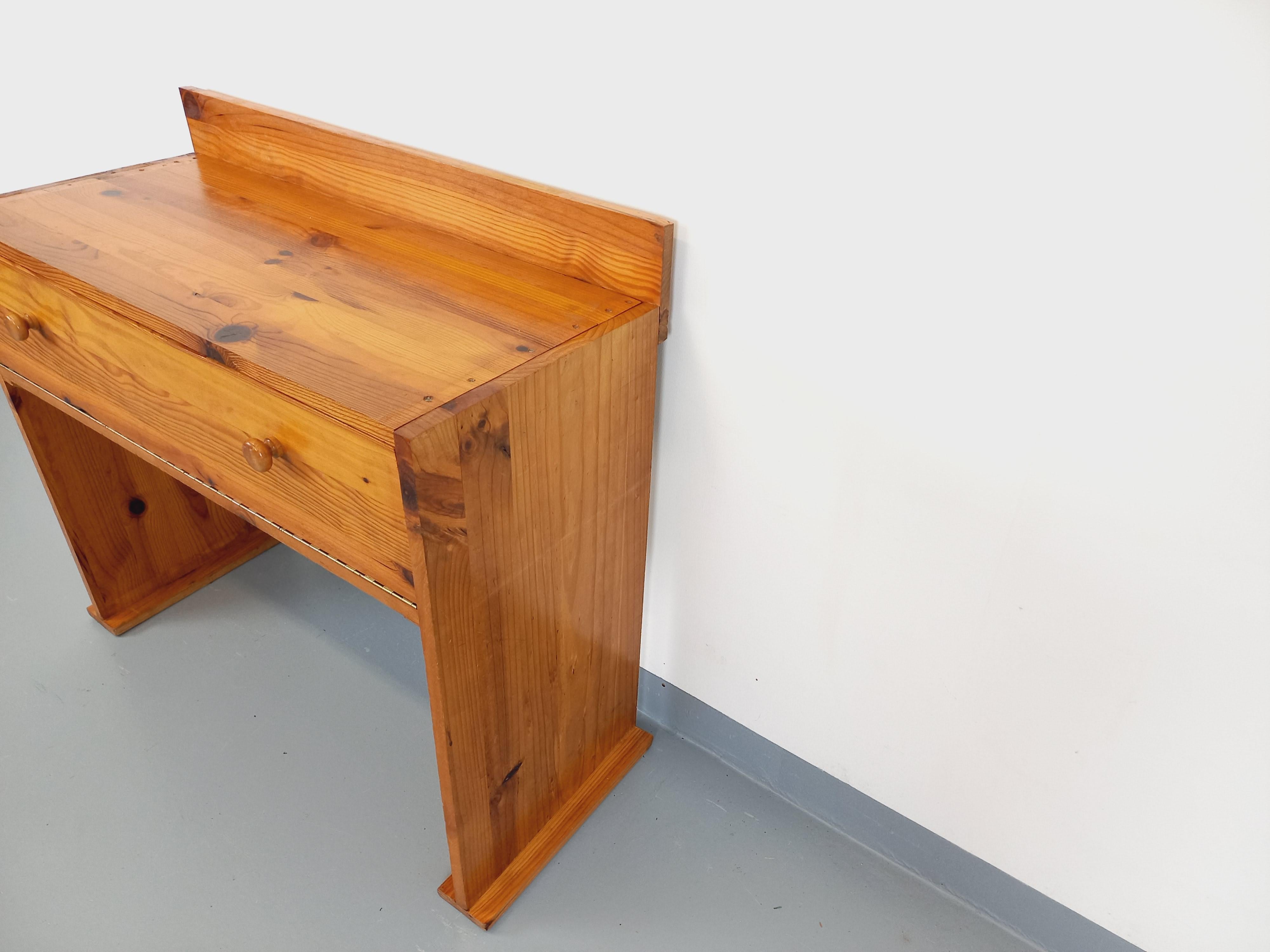 Mid-Century moderno Ufficio vintage in spilla con piedini luge degli anni 70 80 in vendita