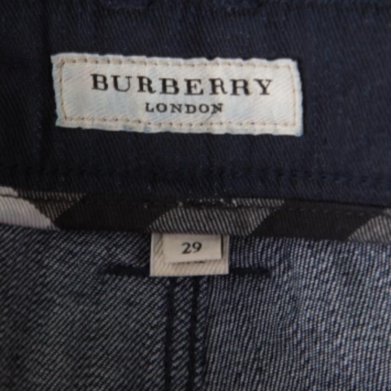 De las mujeres Vaqueros rectos Burebrry Brit índigo lavado oscuro M en venta