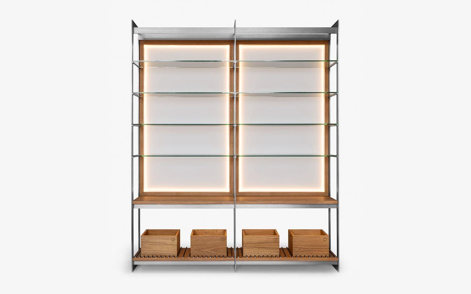 Modern Buredo Moku II Shelving and Storage Unit For Sale