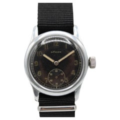 Buren DH German Military Watch – WWII 1940s Authentic 35mm Vintage