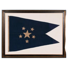 Burgee Style Swallowtail Jack Made by Annin & Company, Ca 1866-1880