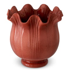 Burgeon Red Vase