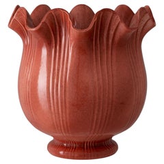 Burgeon Red Vase