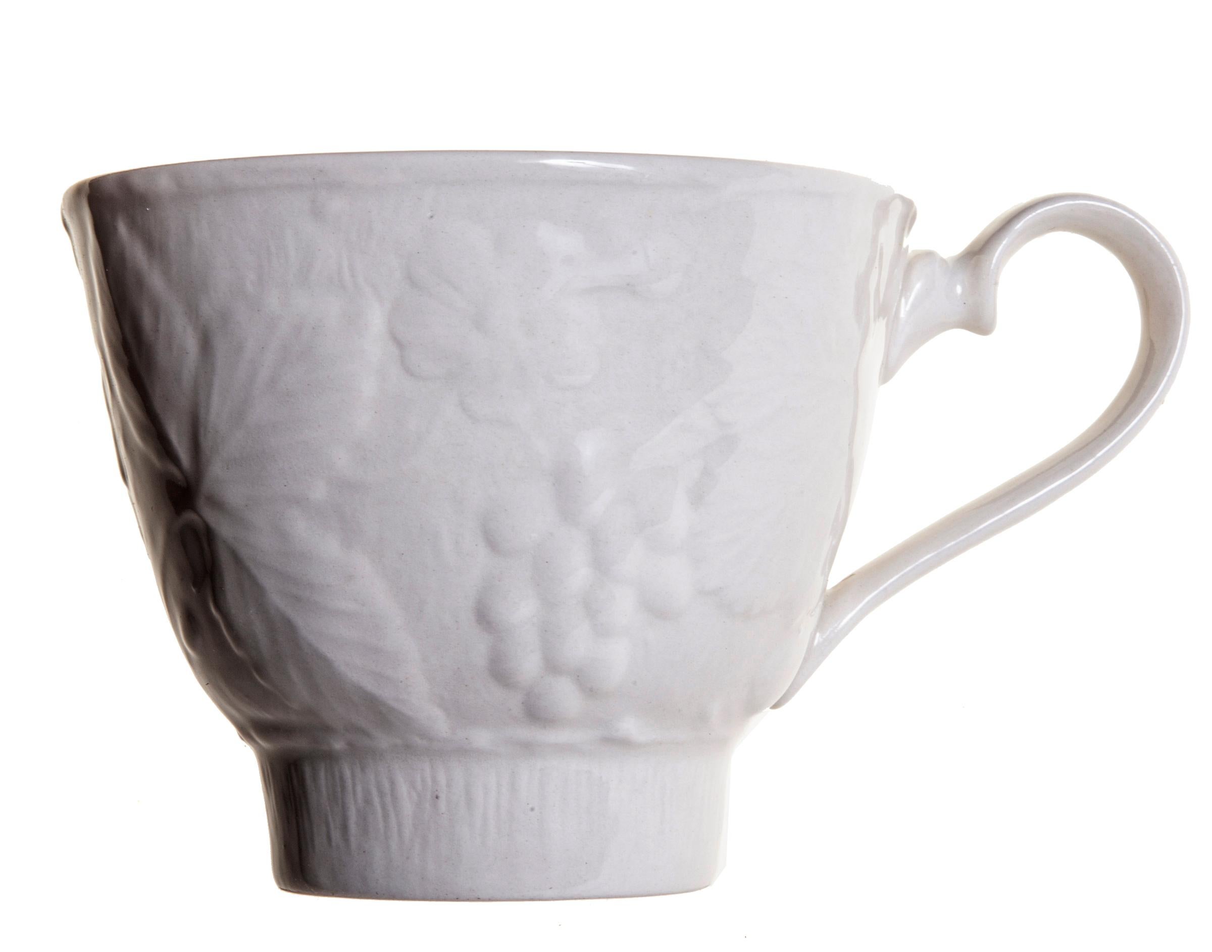 Burgess & Leigh Tazas de té con pie de Ironstone inglés; Juego de 10 Británico en venta