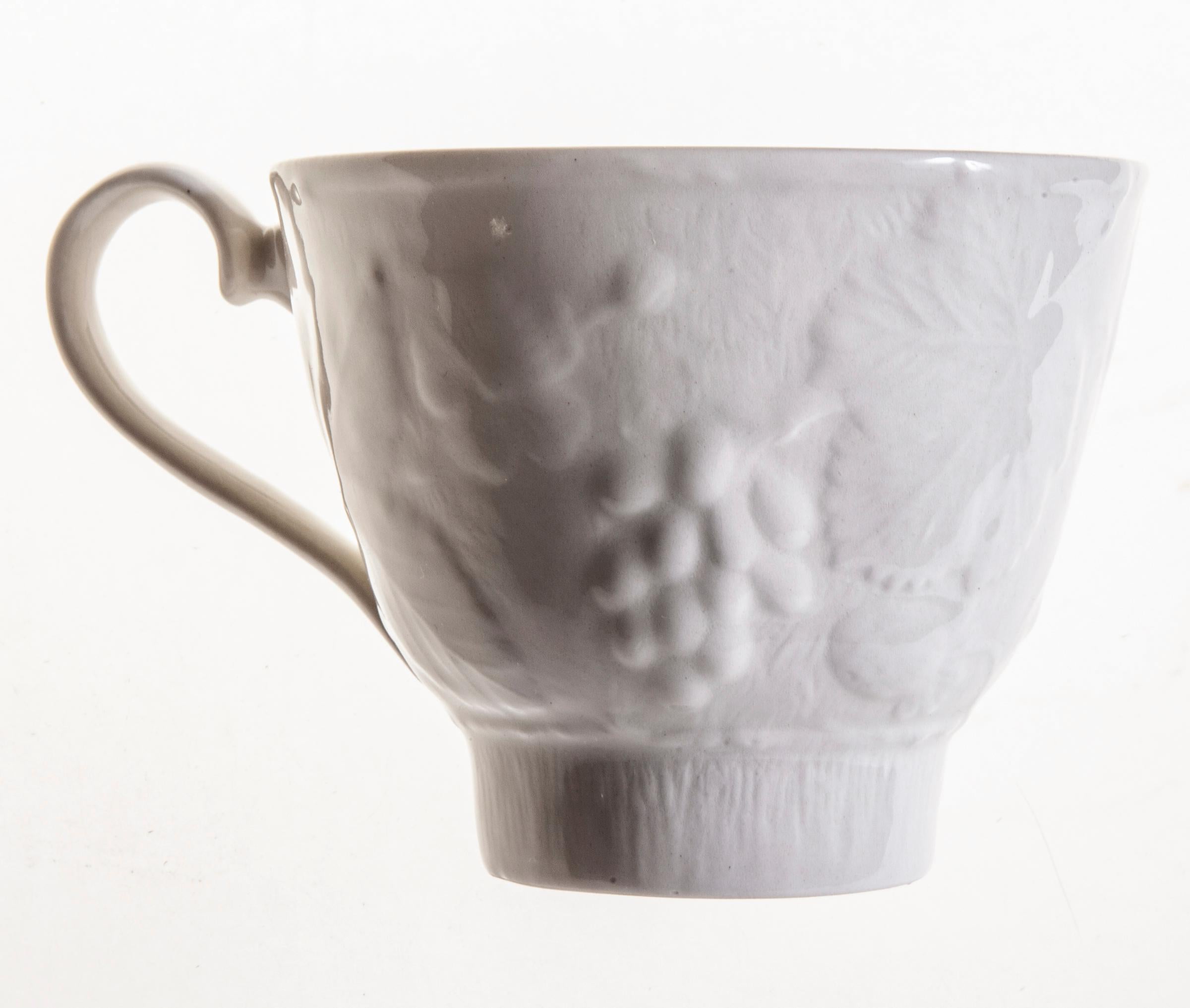 Burgess & Leigh Tazas de té con pie de Ironstone inglés; Juego de 10 en Bueno estado para la venta en Malibu, CA