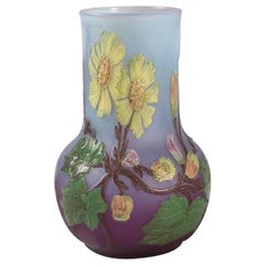 Burgun & Schverer French Art Nouveau Vase
