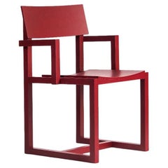 Burgundy Ernest Armchair by Made By Choice
