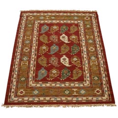 Burgundy Kilim Rug