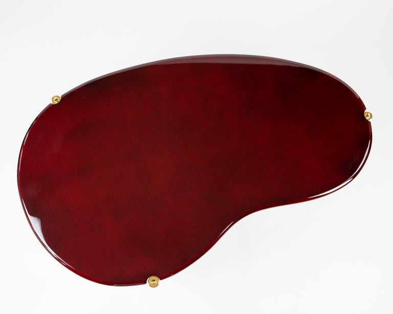 burgundy lacquered coffee table For Sale at 1stDibs — free download