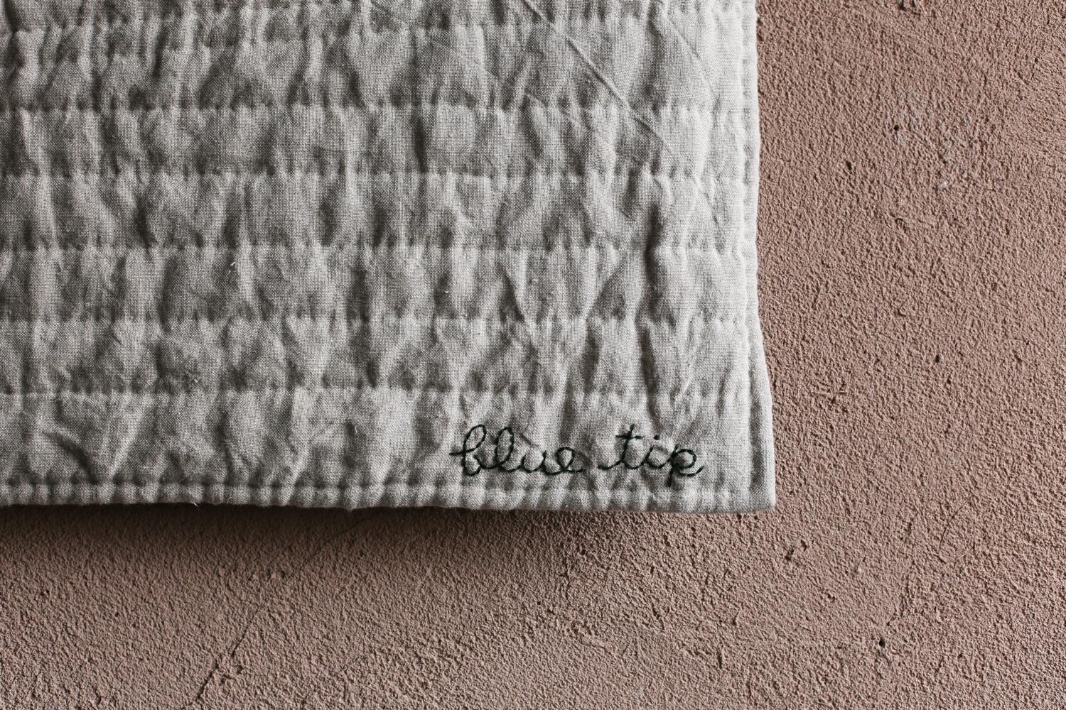 Linen Burgundy landscape by Blue Tip Atelier For Sale
