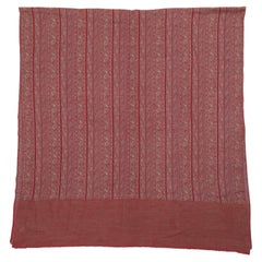 Écharpe en cachemire bourgogne Loro Piana Large Paisley