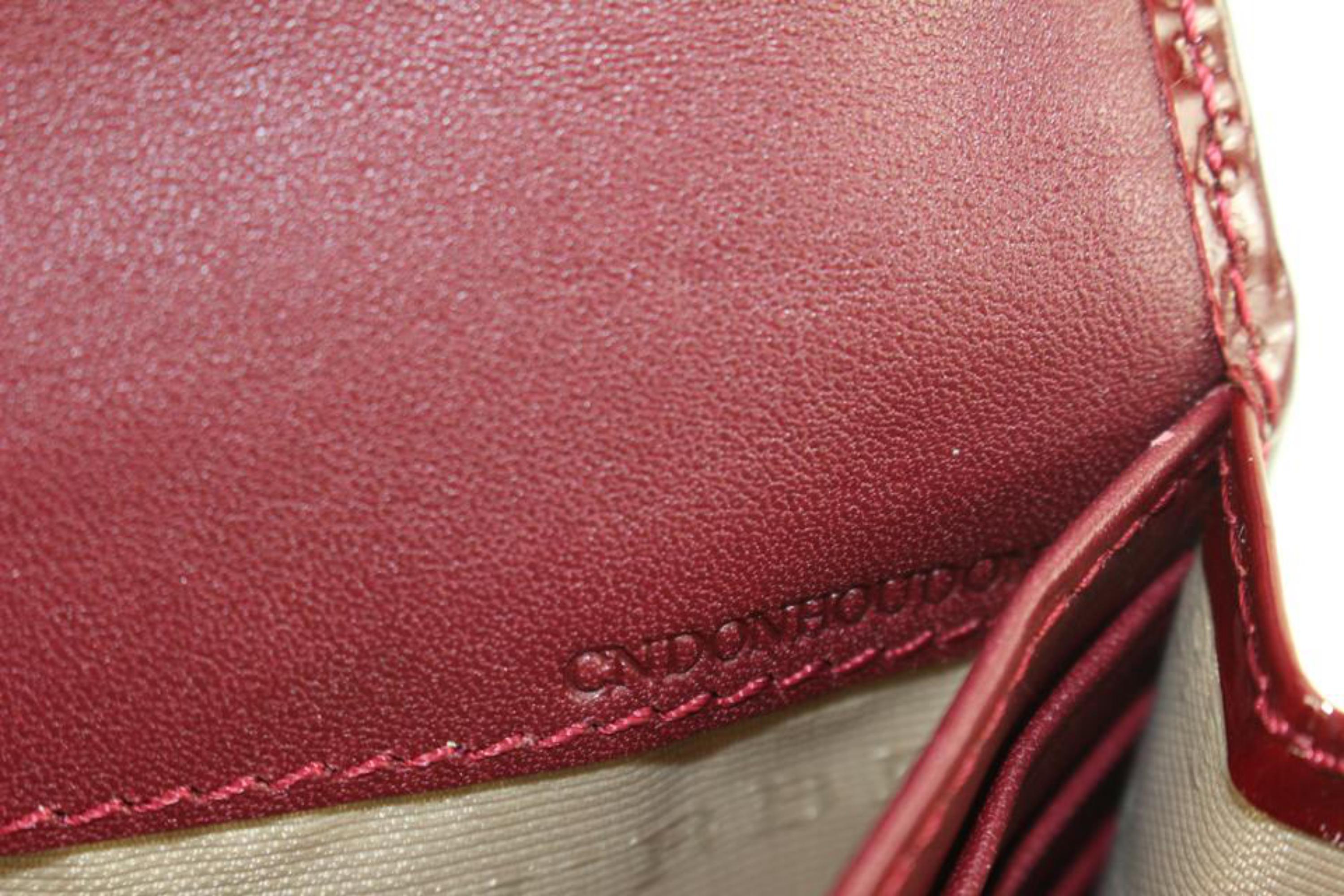 Burgundy Novacheck Star Long Flap Wallet 75b615s 4