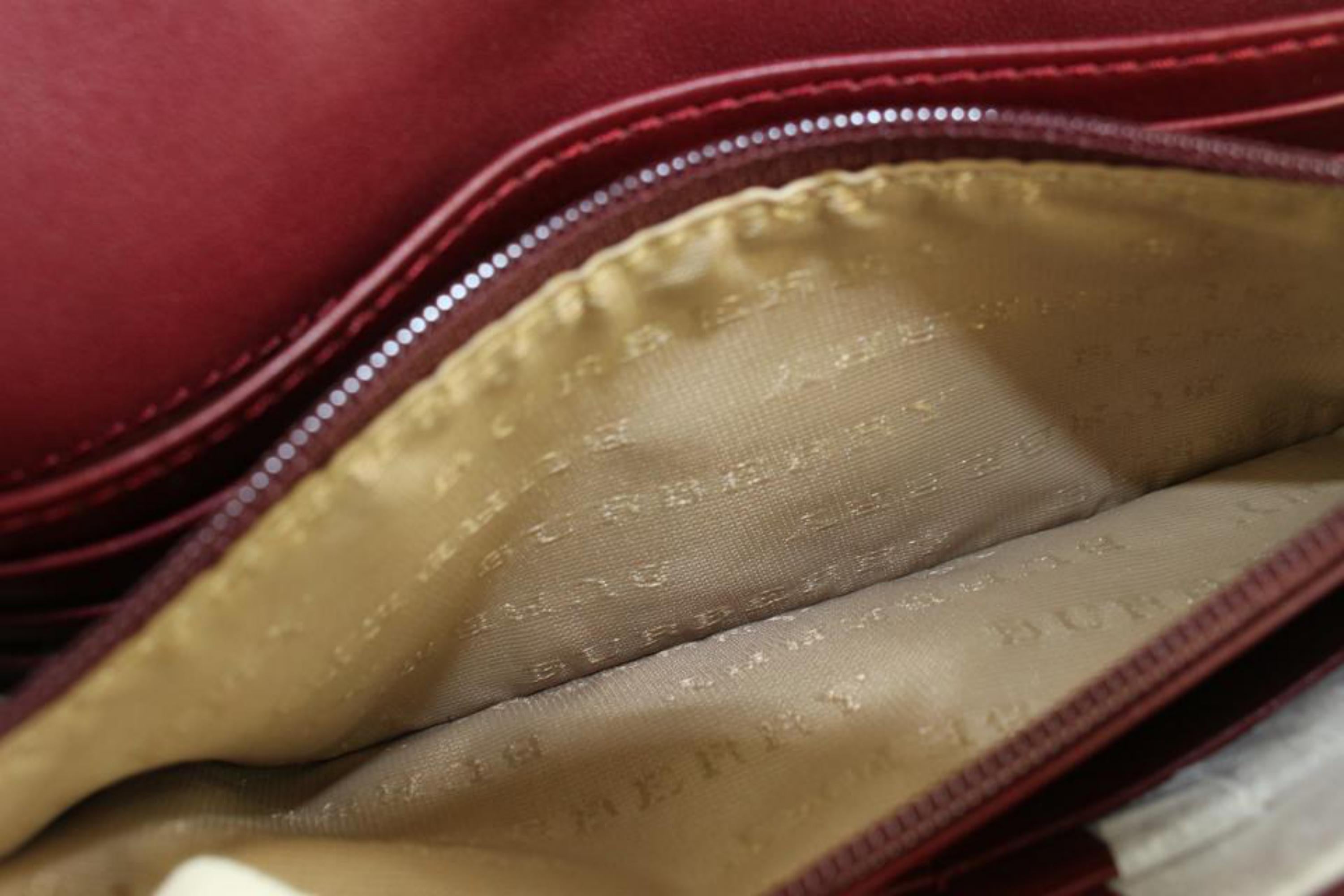 Burgundy Novacheck Star Long Flap Wallet 75b615s 5