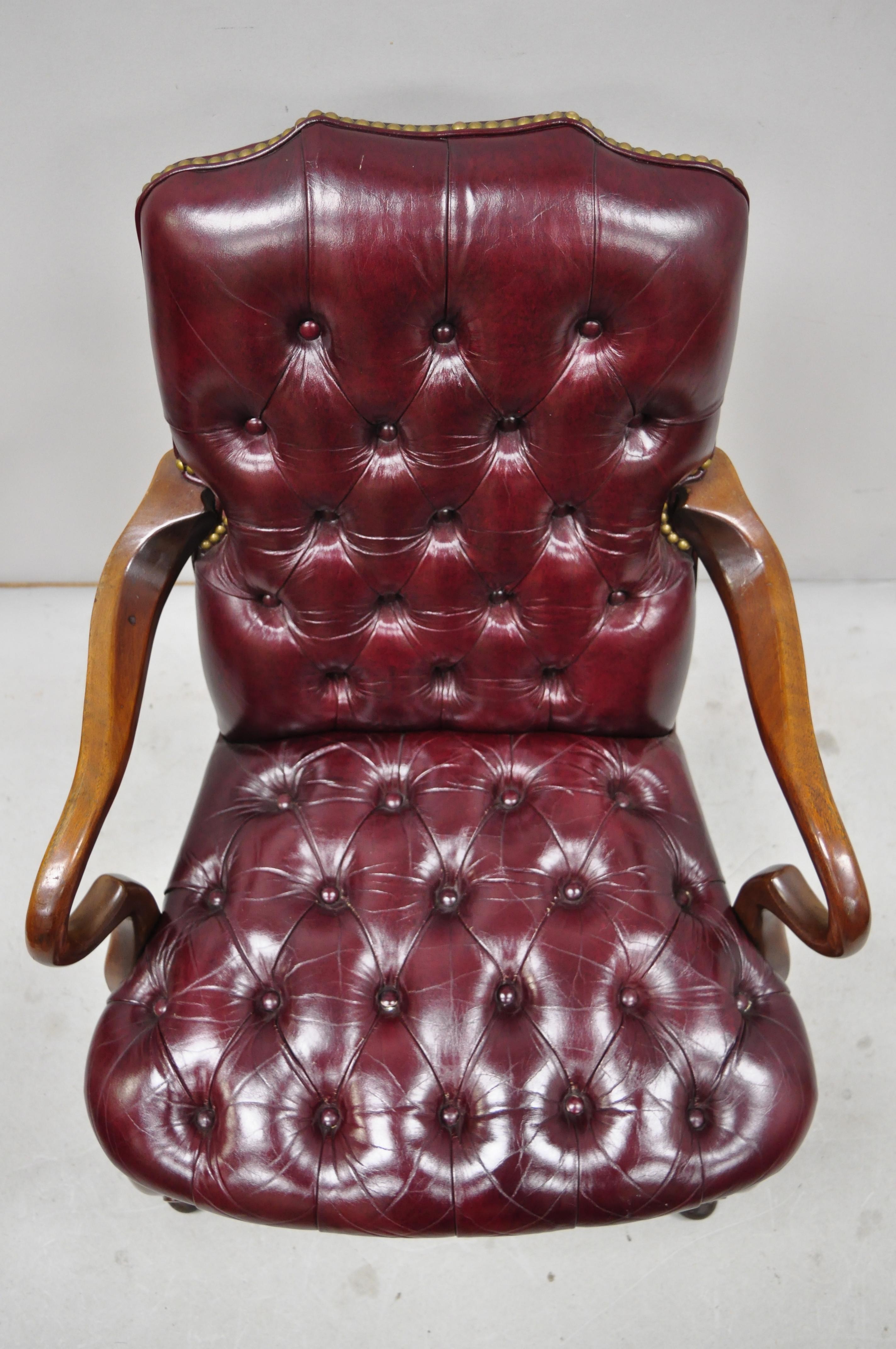 queen anne desk chair