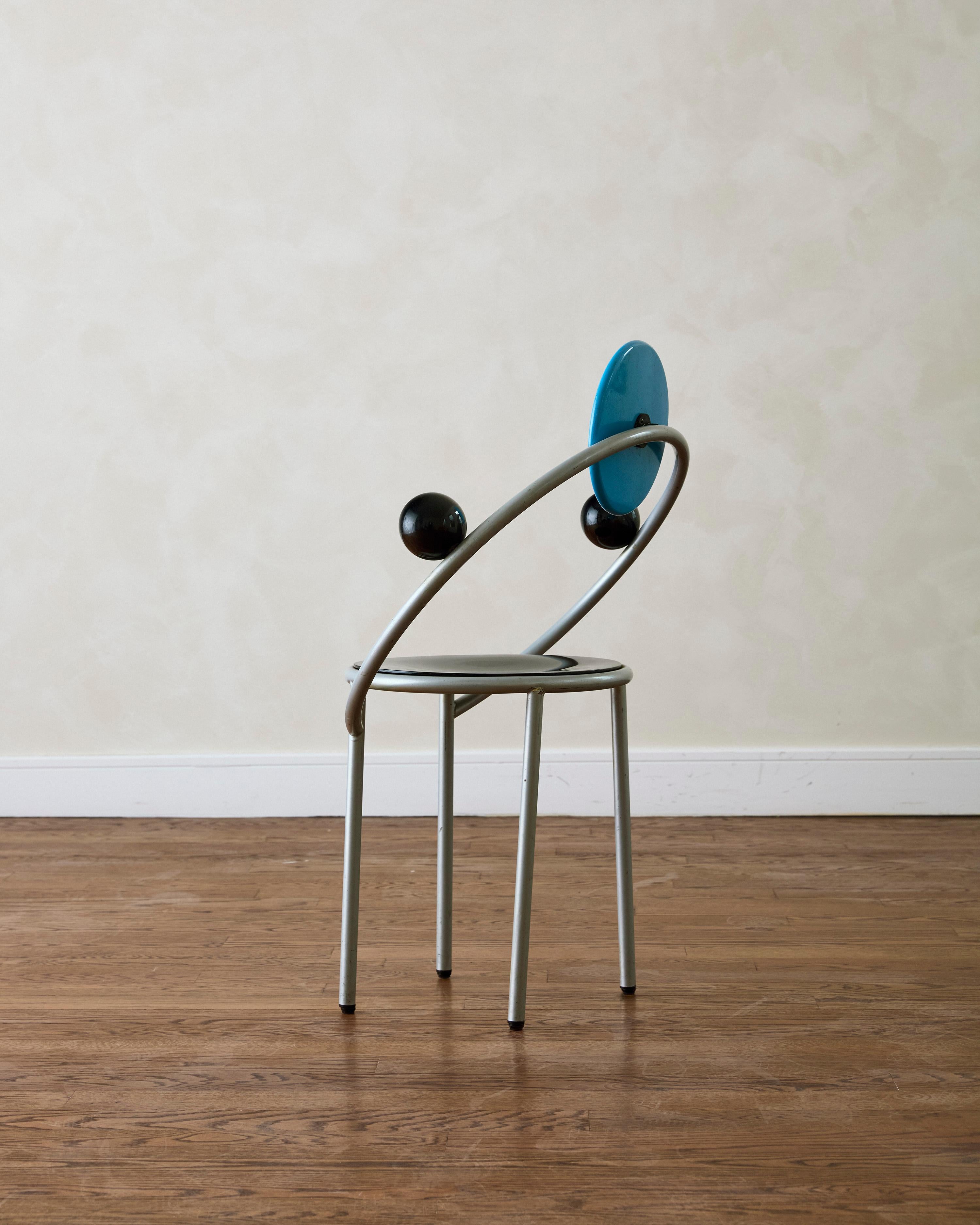 Table à manger à écrire et première chaise 'Burgundy' par Michele De Lucchi en vente 4