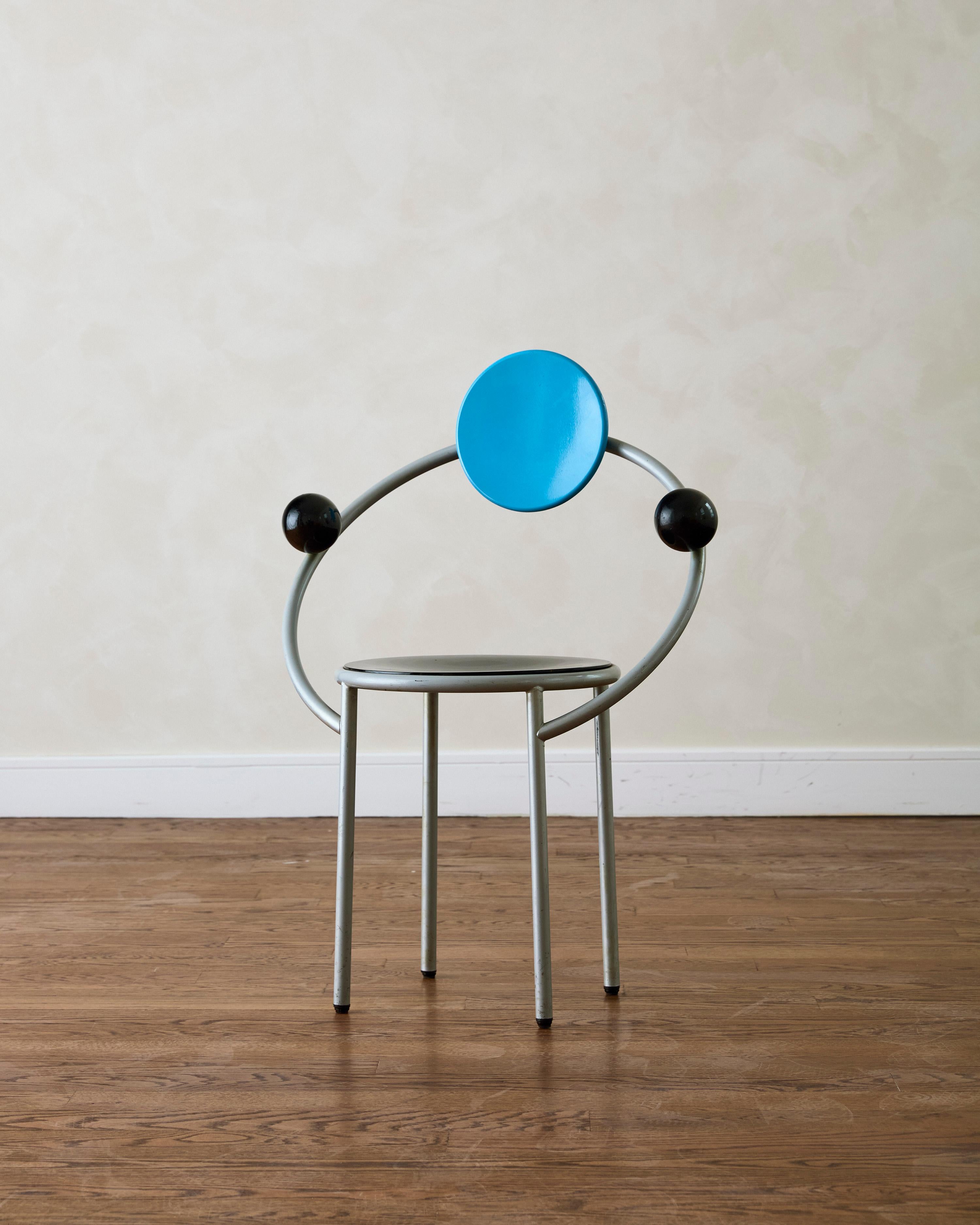 Table à manger à écrire et première chaise 'Burgundy' par Michele De Lucchi en vente 2