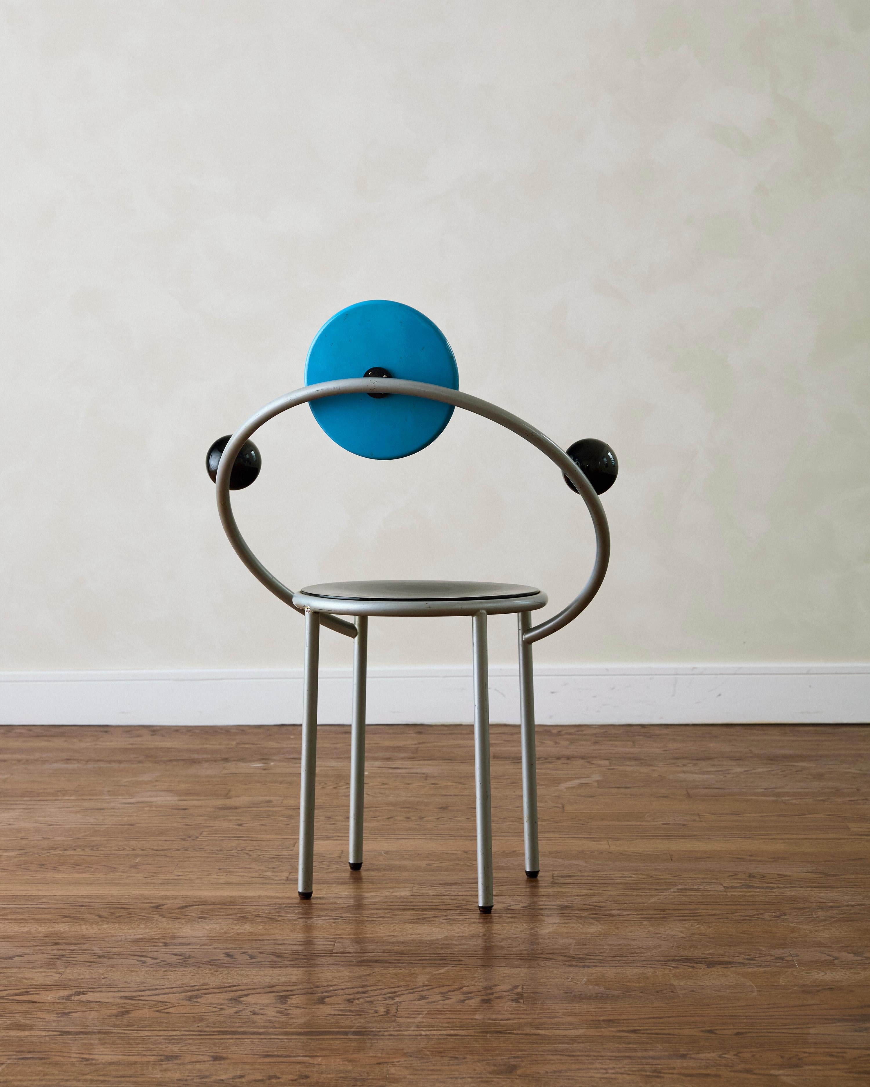 Table à manger à écrire et première chaise 'Burgundy' par Michele De Lucchi en vente 3