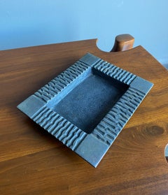 Burke Cast Aluminum Ashtray, circa 1965
