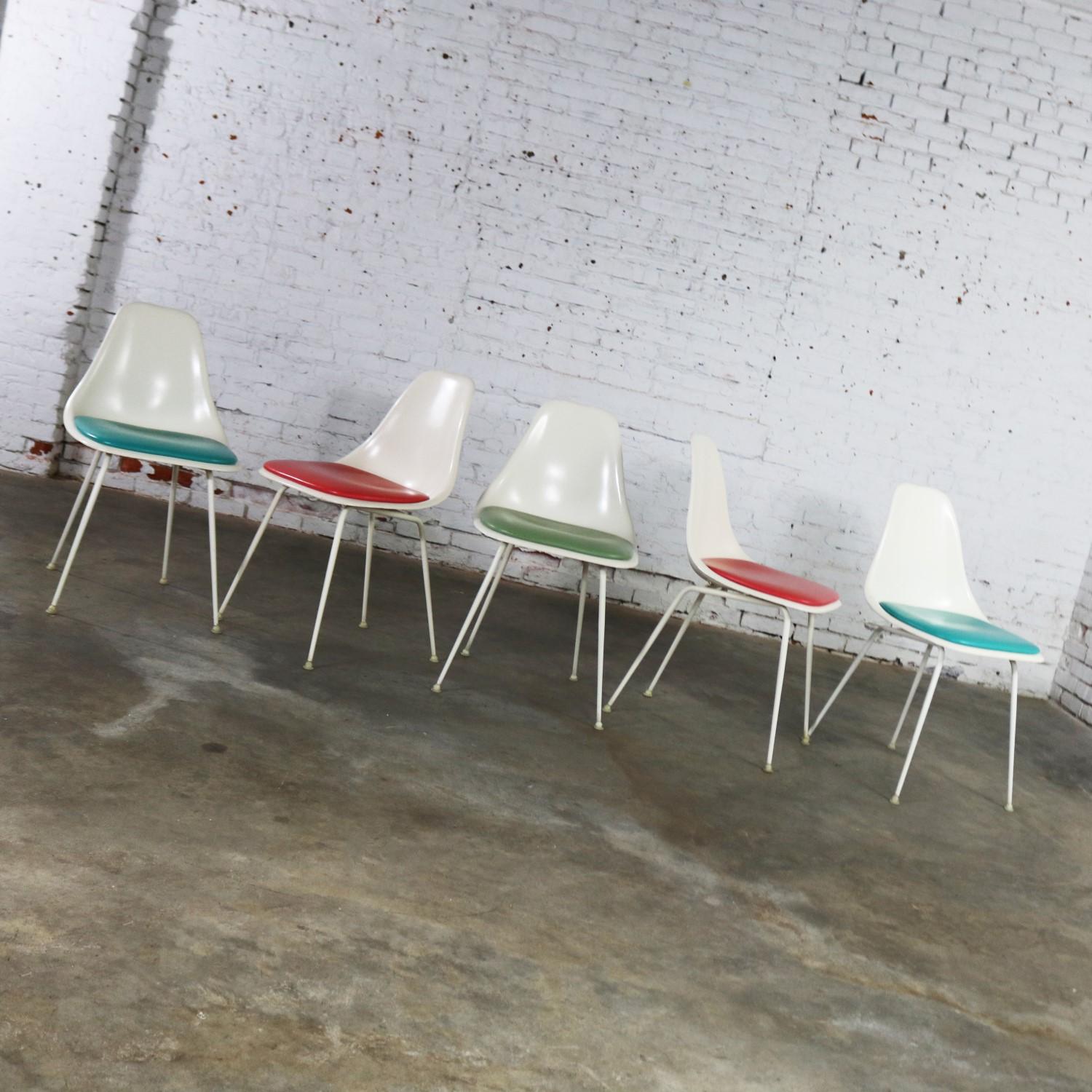 burke fiberglass shell chairs