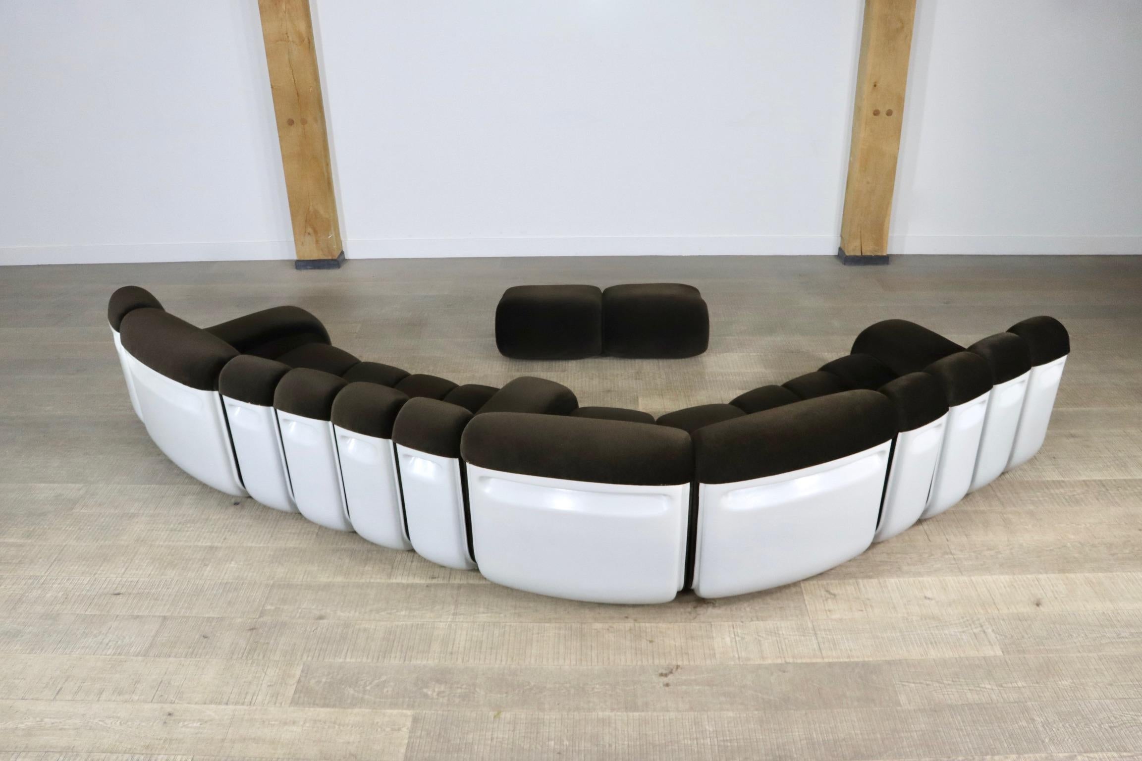 Burkhard Vogtherr for Rosenthal Studio Line ‘Vario Pillo’ Modular Sofa, 1970s 6