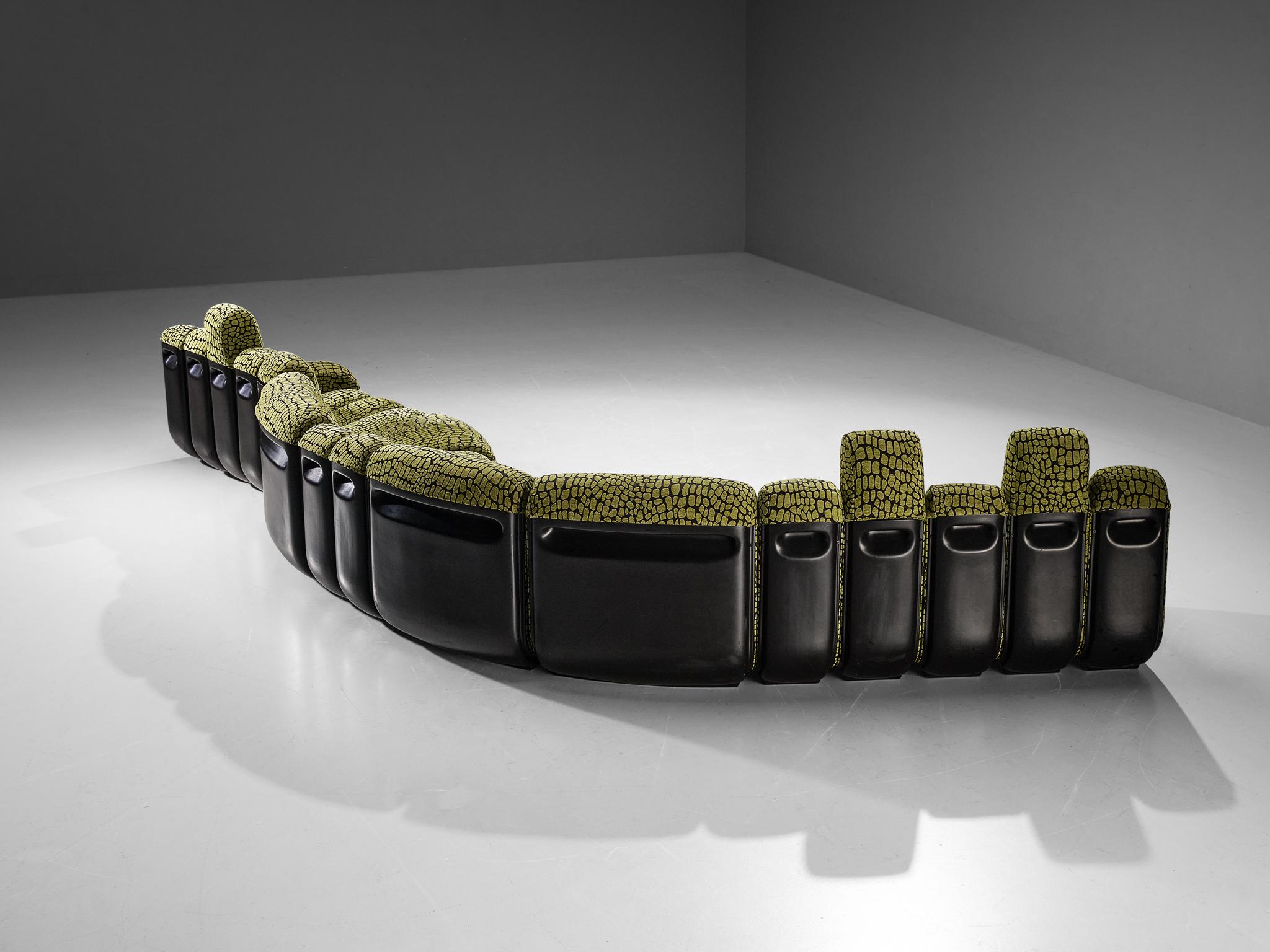 German Burkhard Vogtherr for Rosenthal Studio Line 'Vario Pillo' Modular Sofa