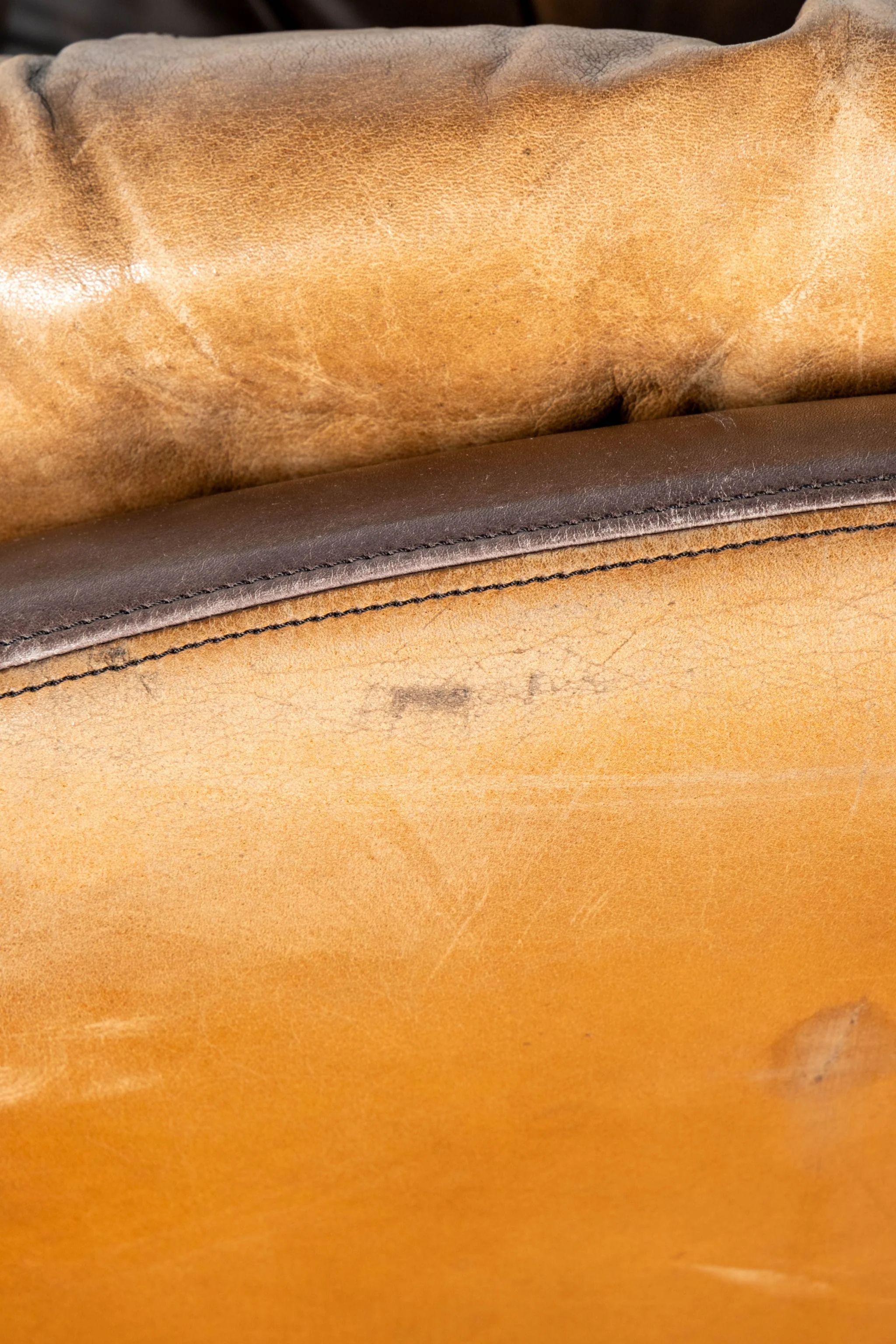 Burkhard Vogtherr Leather Lounge Chair, 1980s 6