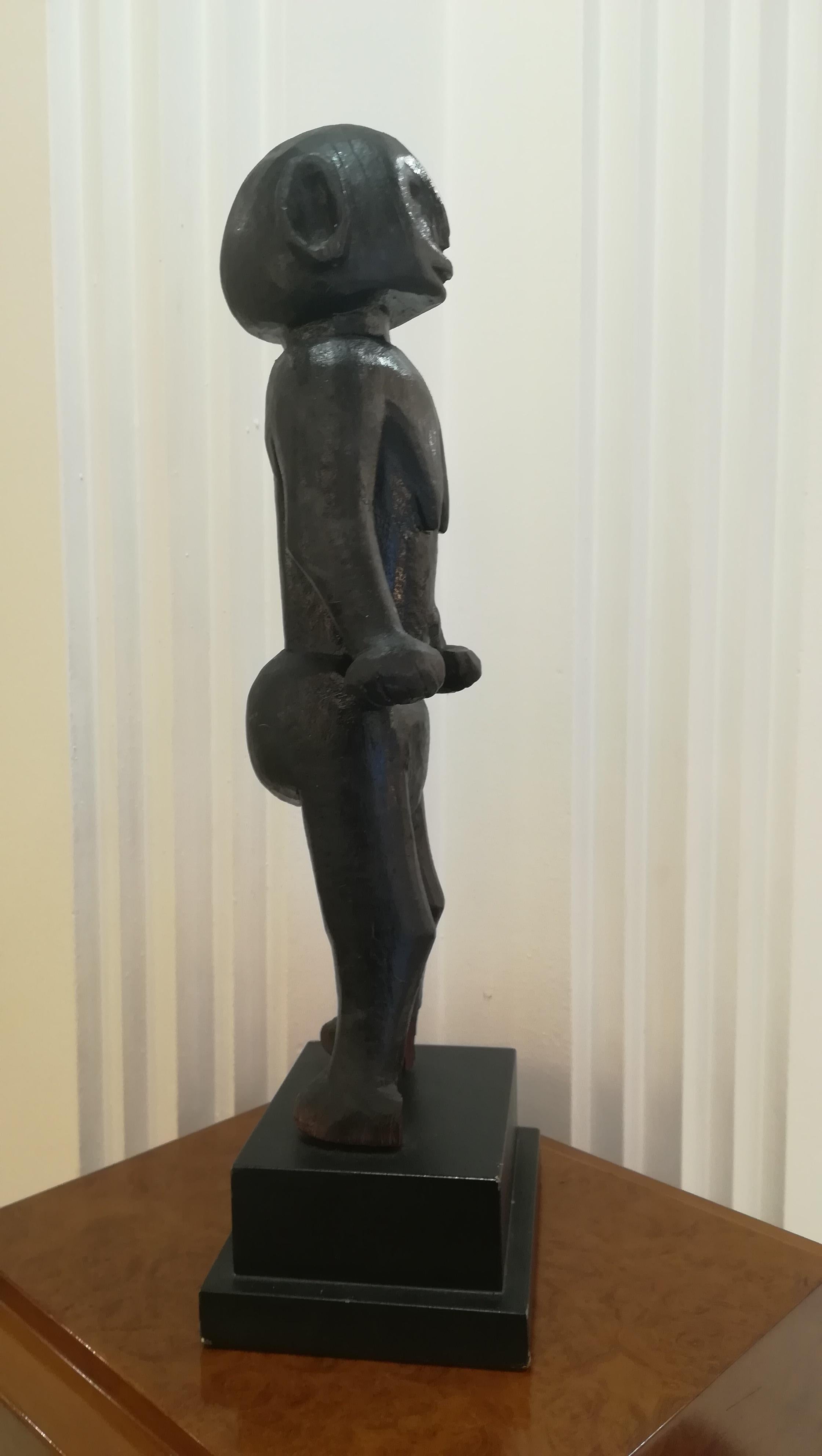 Burkina Faso Mossi Figure with Provenance In Good Condition In Saint-Ouen, FR
