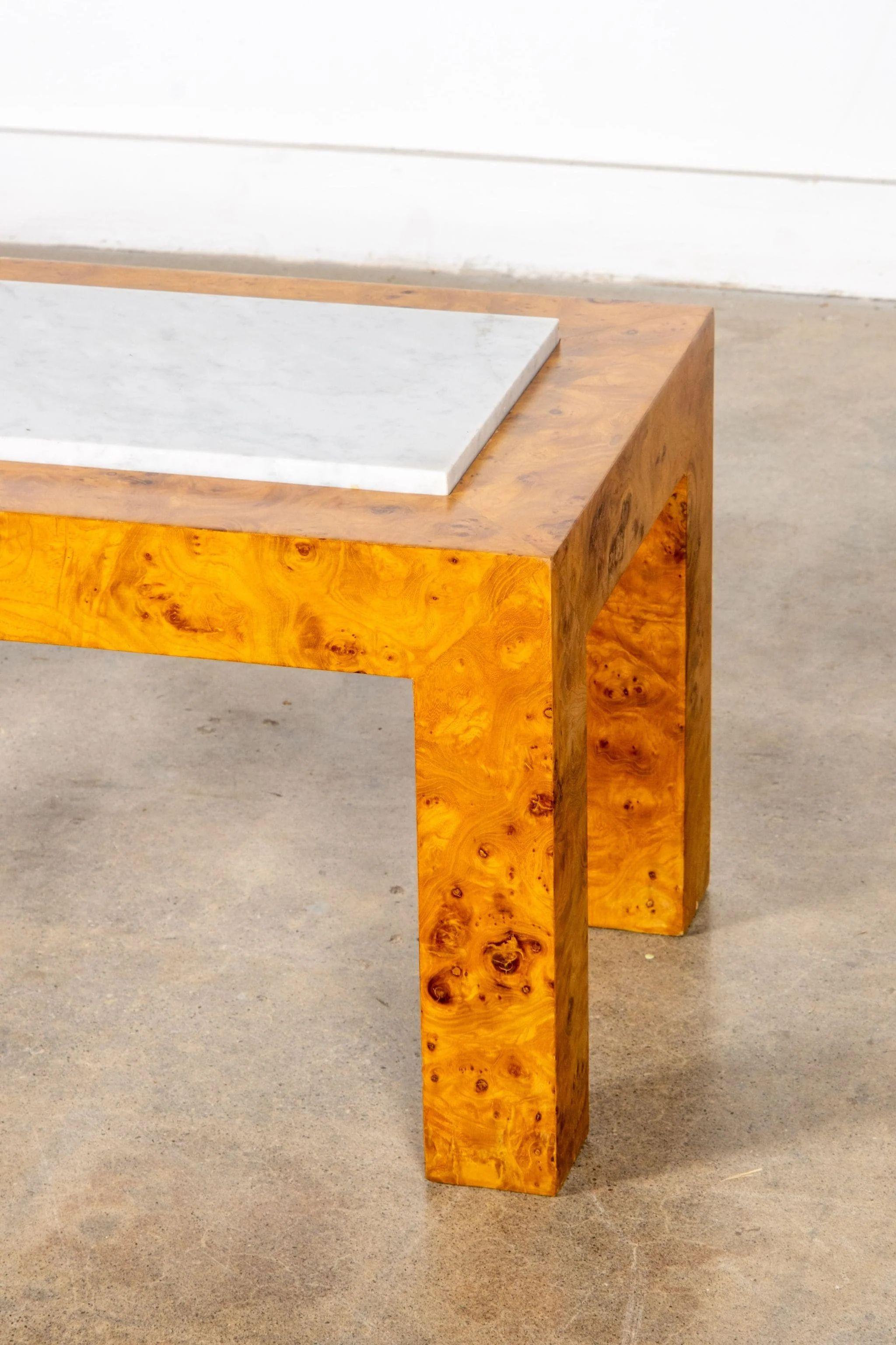 Marbre Table d'appoint broussin et marbre en vente