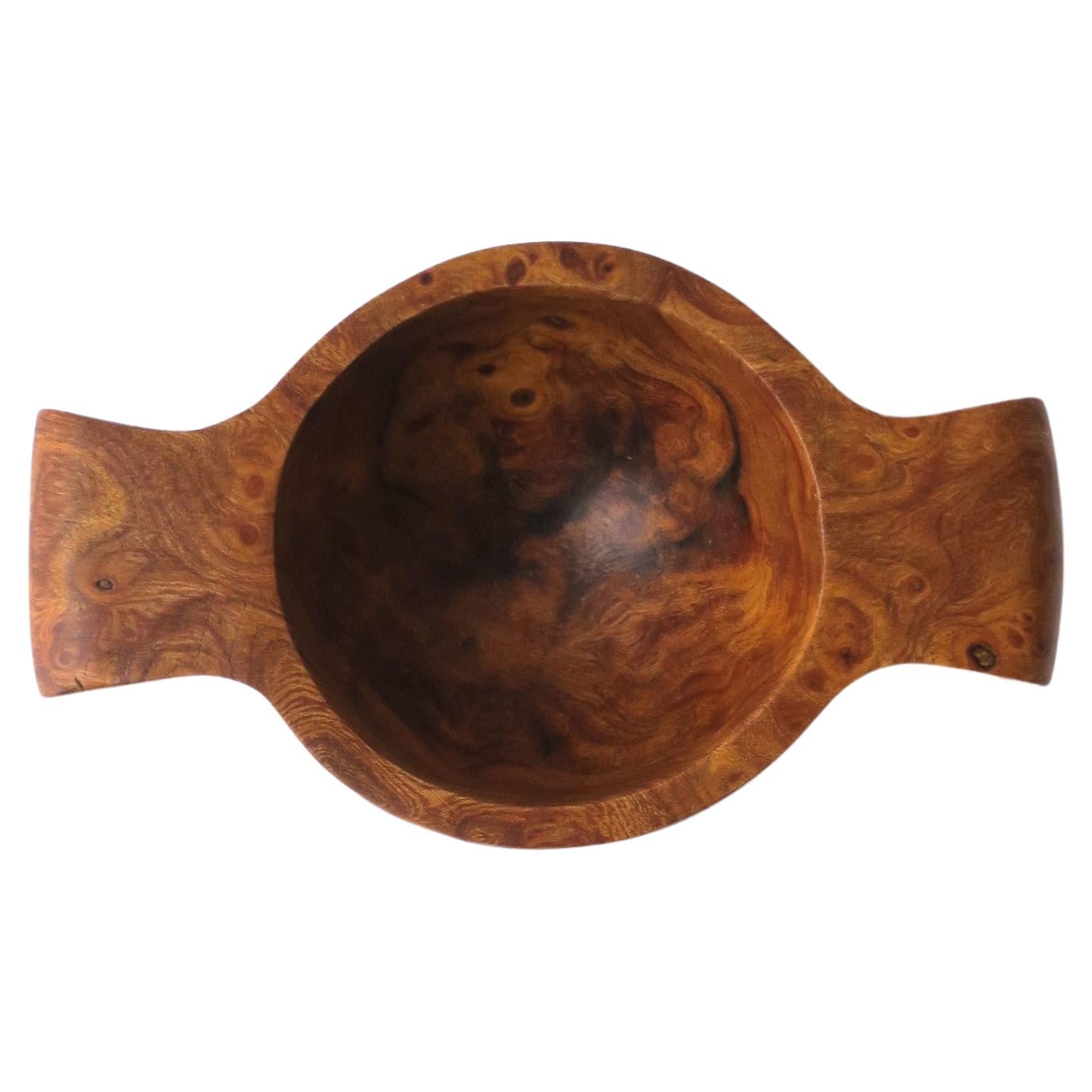Burl Bowl, Small  For Sale