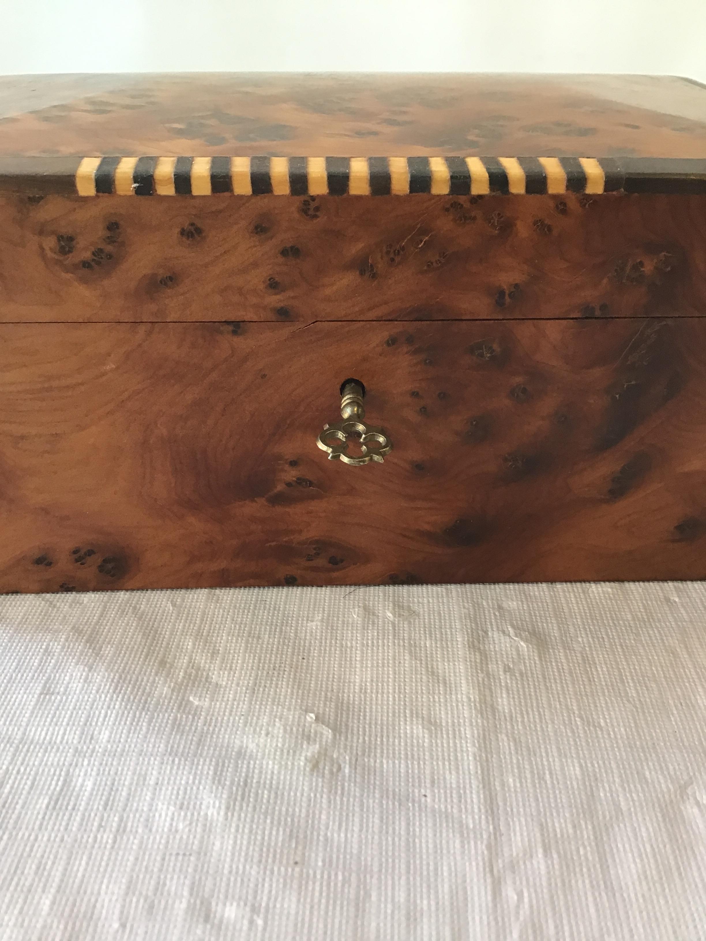 Burl Box with Inlay 5