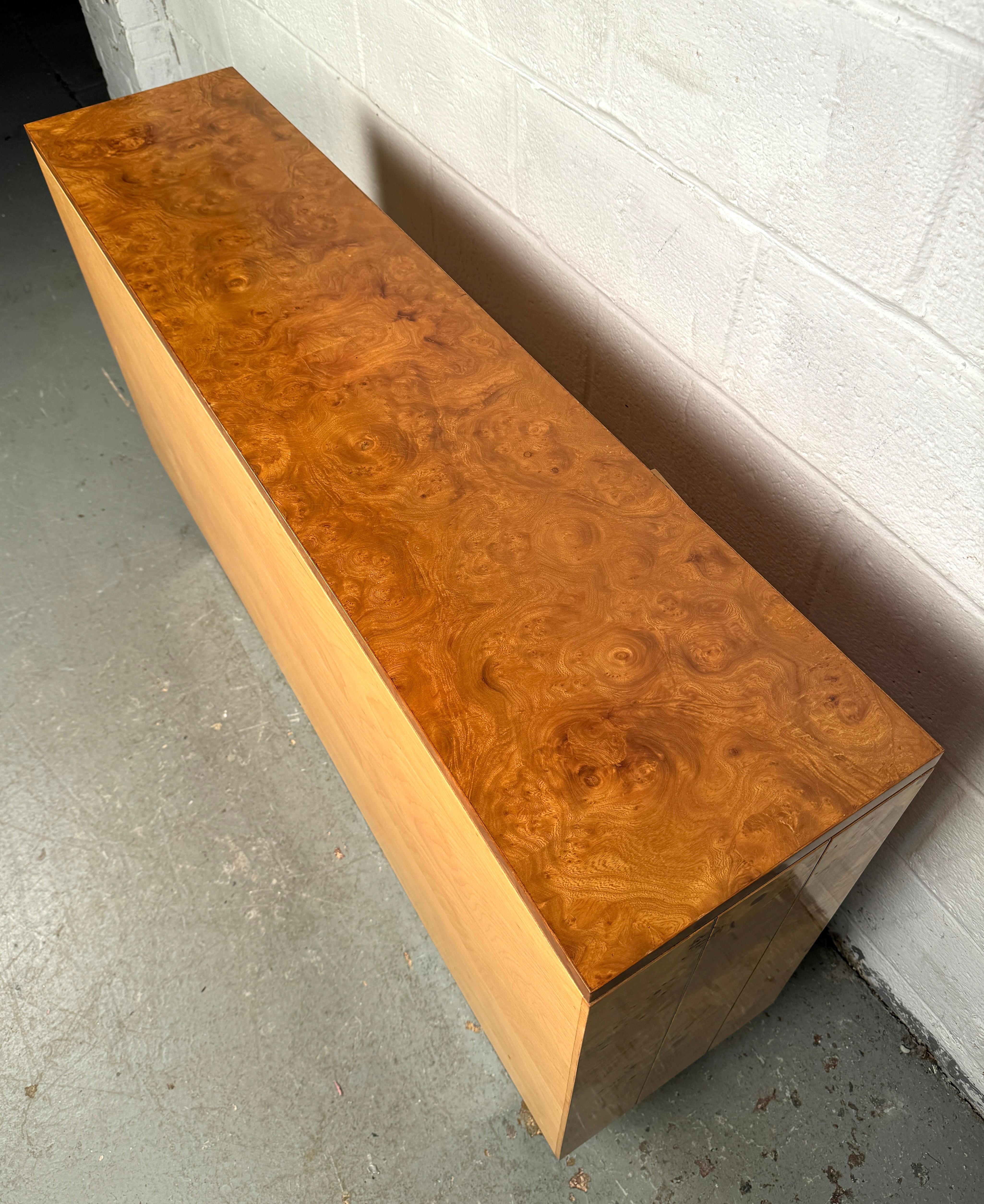 Burl Console For Sale 9