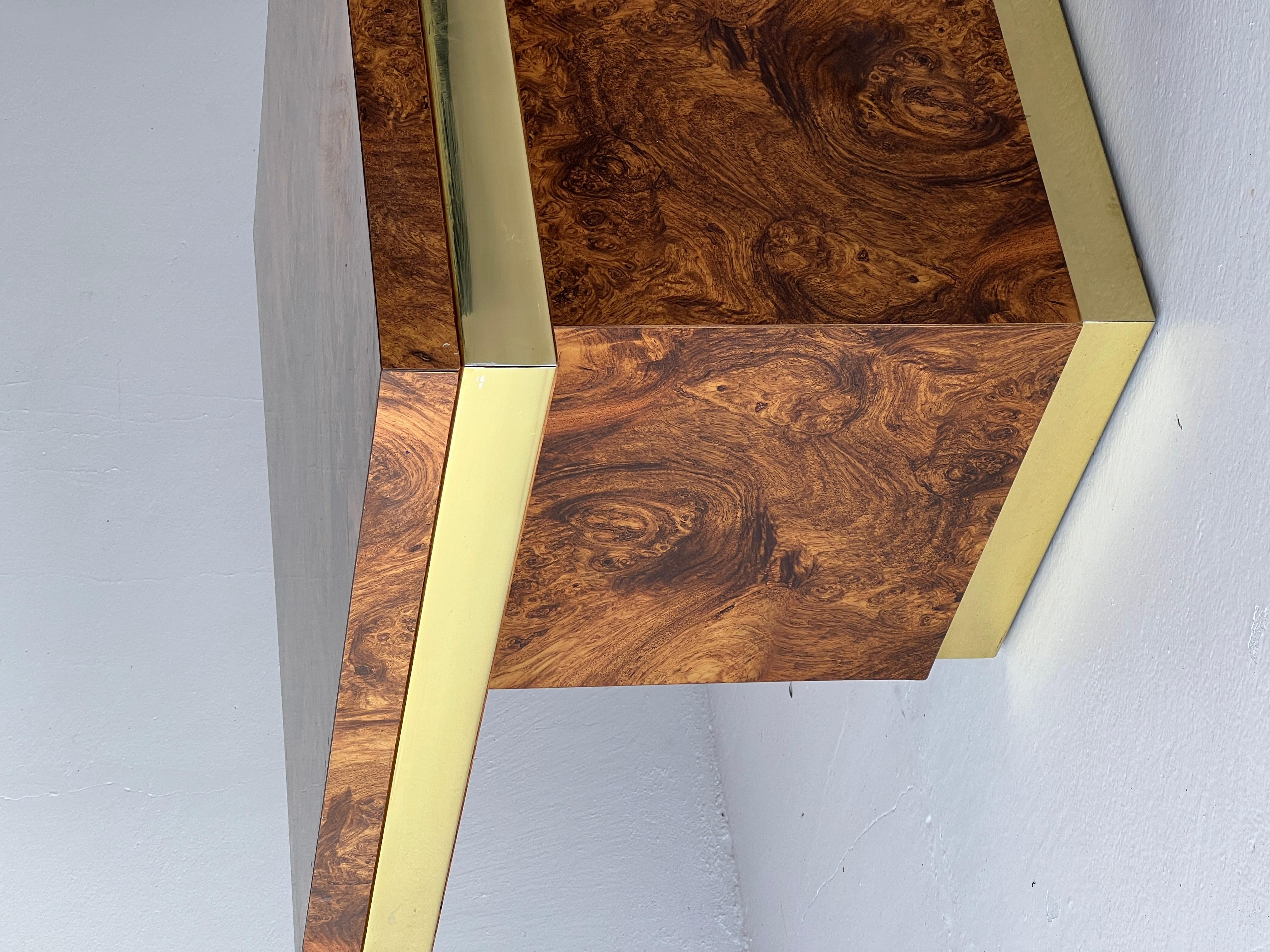 Burl Laminate Coffee or End Table 3
