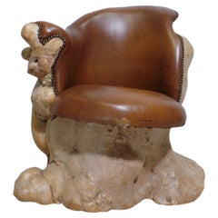 Burl Lounge Chair Unique