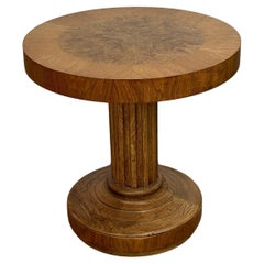 Burl & Oak Side Table by Heritage