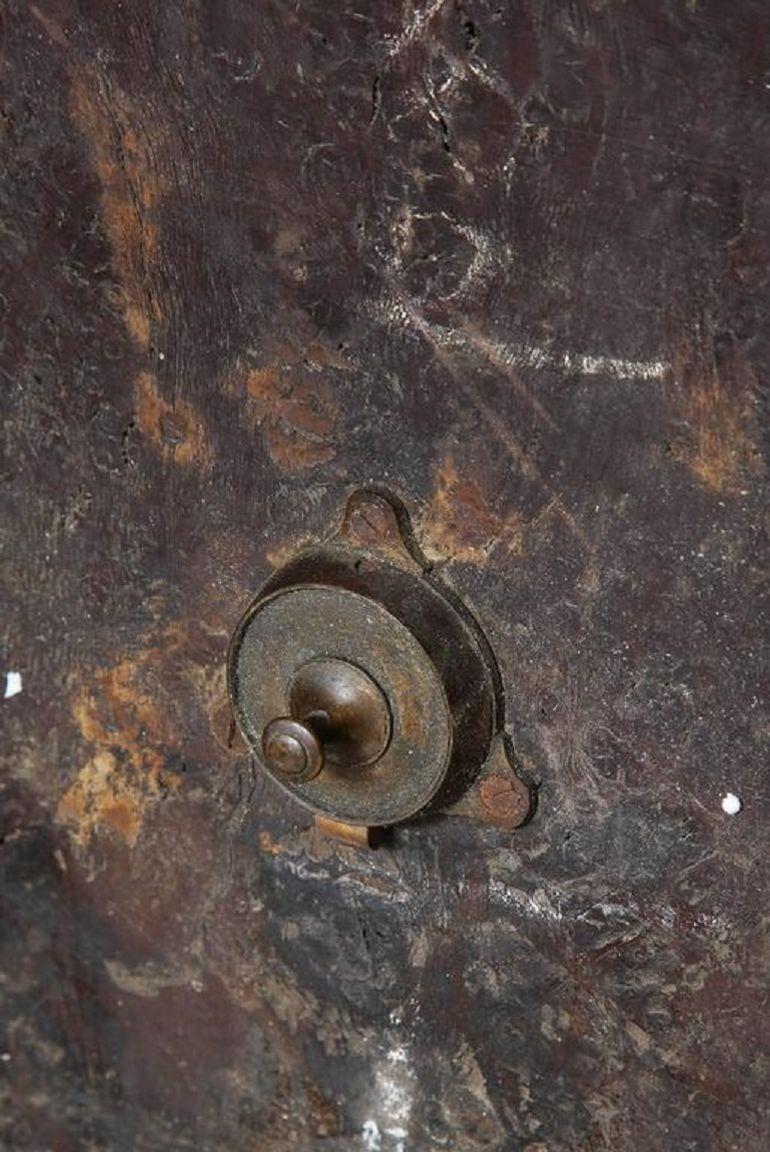 Burl Oak Tripod Table For Sale 2