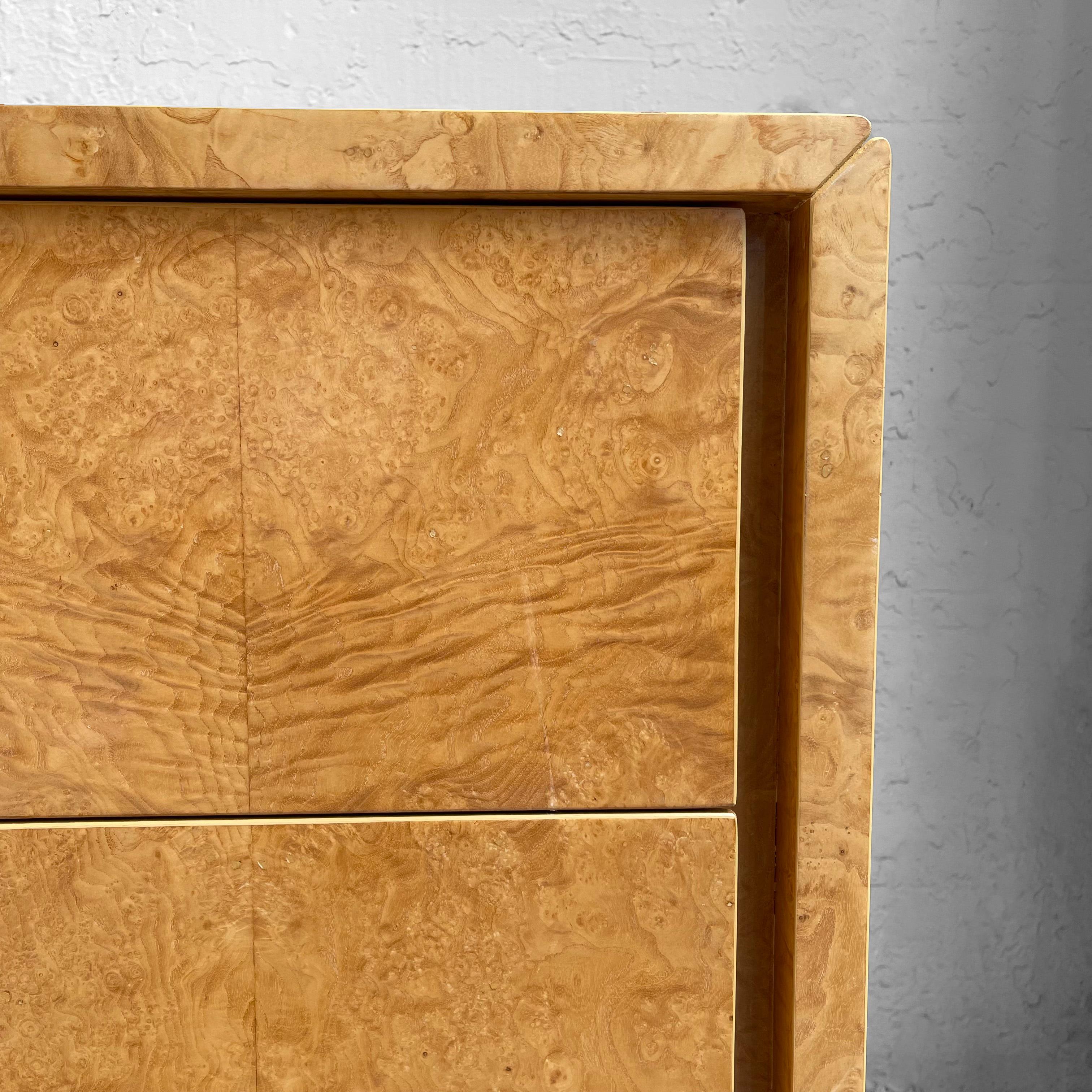 Burl Olive Wood Dresser by Paul Mayen for Habitat 2