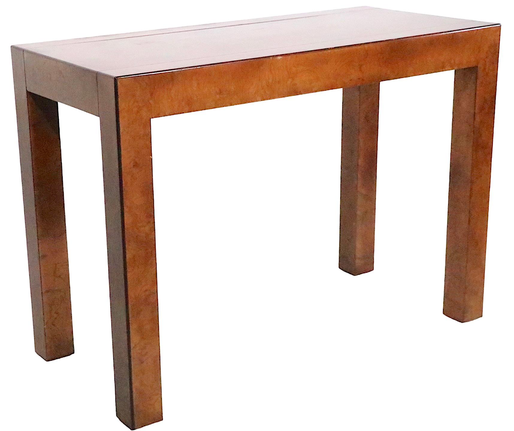 Table console de style Burl Parsons par John Widdicomb en vente 3