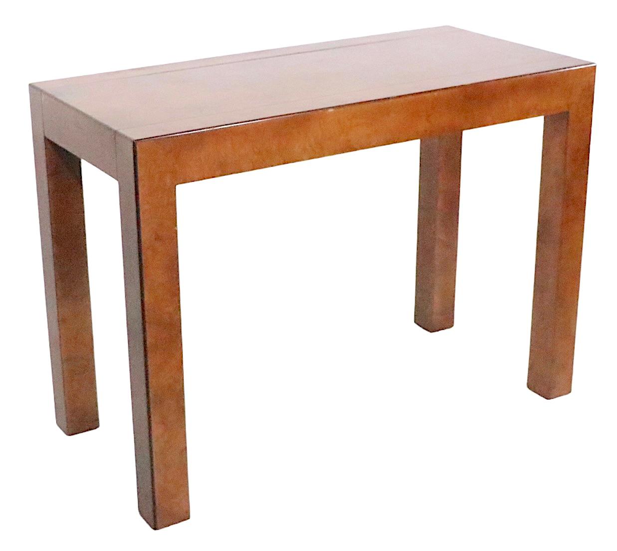 Table console de style Burl Parsons par John Widdicomb en vente 4