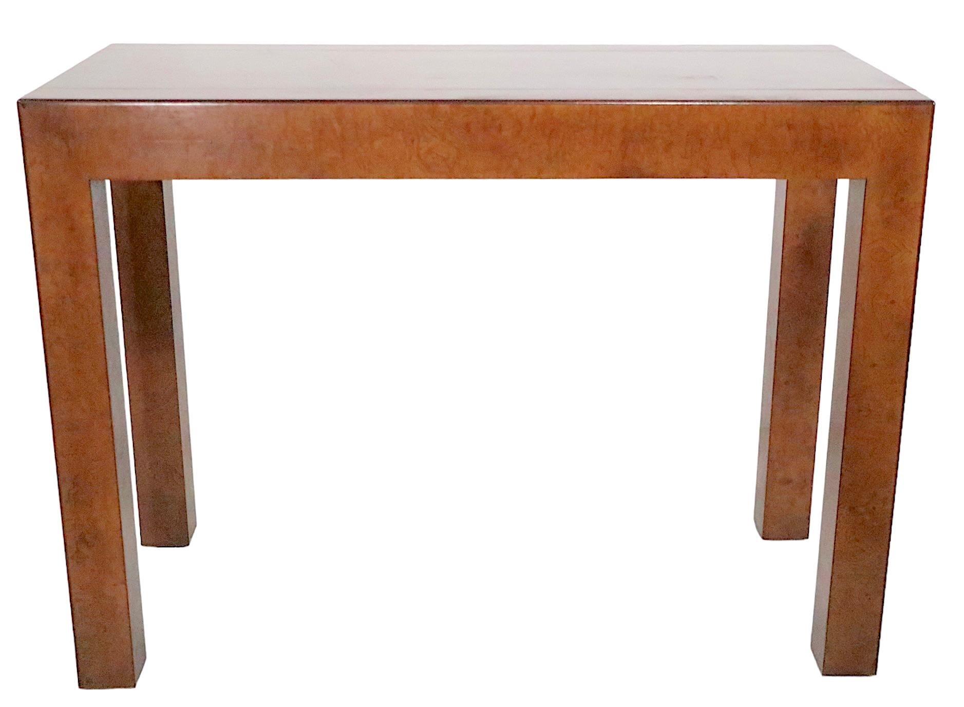Table console de style Burl Parsons par John Widdicomb en vente 12