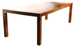 Burl Parsons Style Dining Table Flair by Milo Baughman for Bernhardt