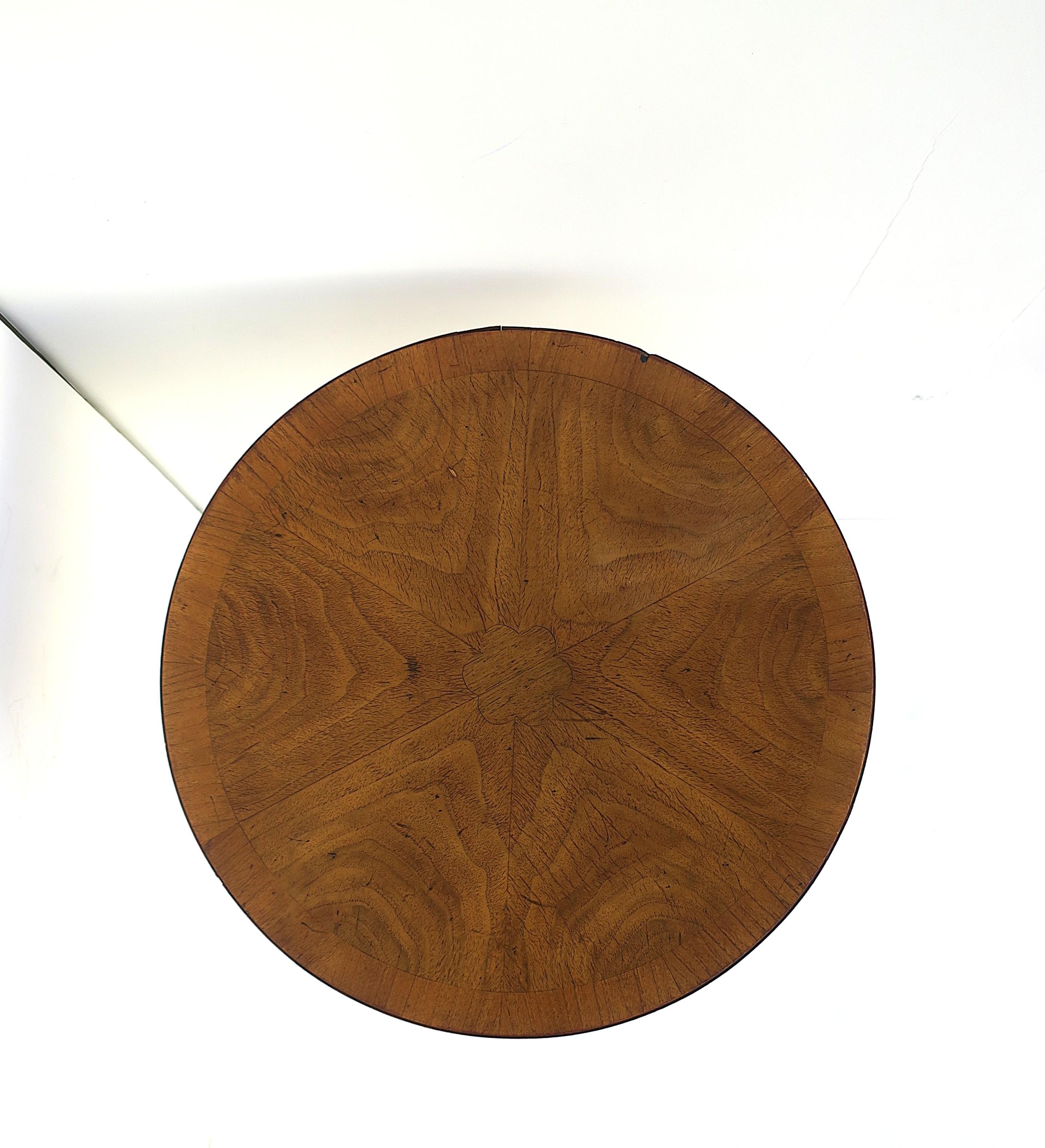 Burl Side Drinks Table By Widdicomb For Sale 3