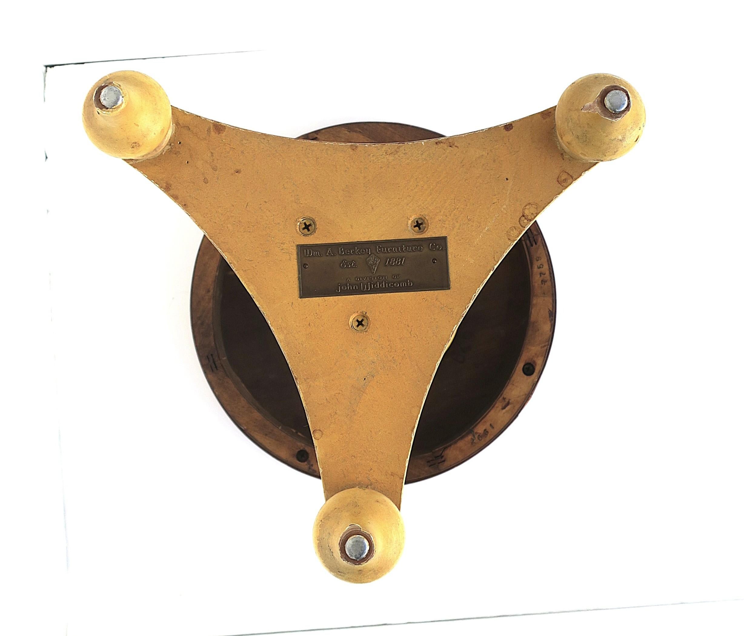 Burl Side Drinks Table By Widdicomb For Sale 5