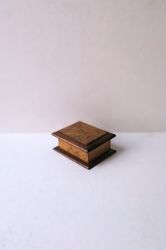 Burl Stamp Box
