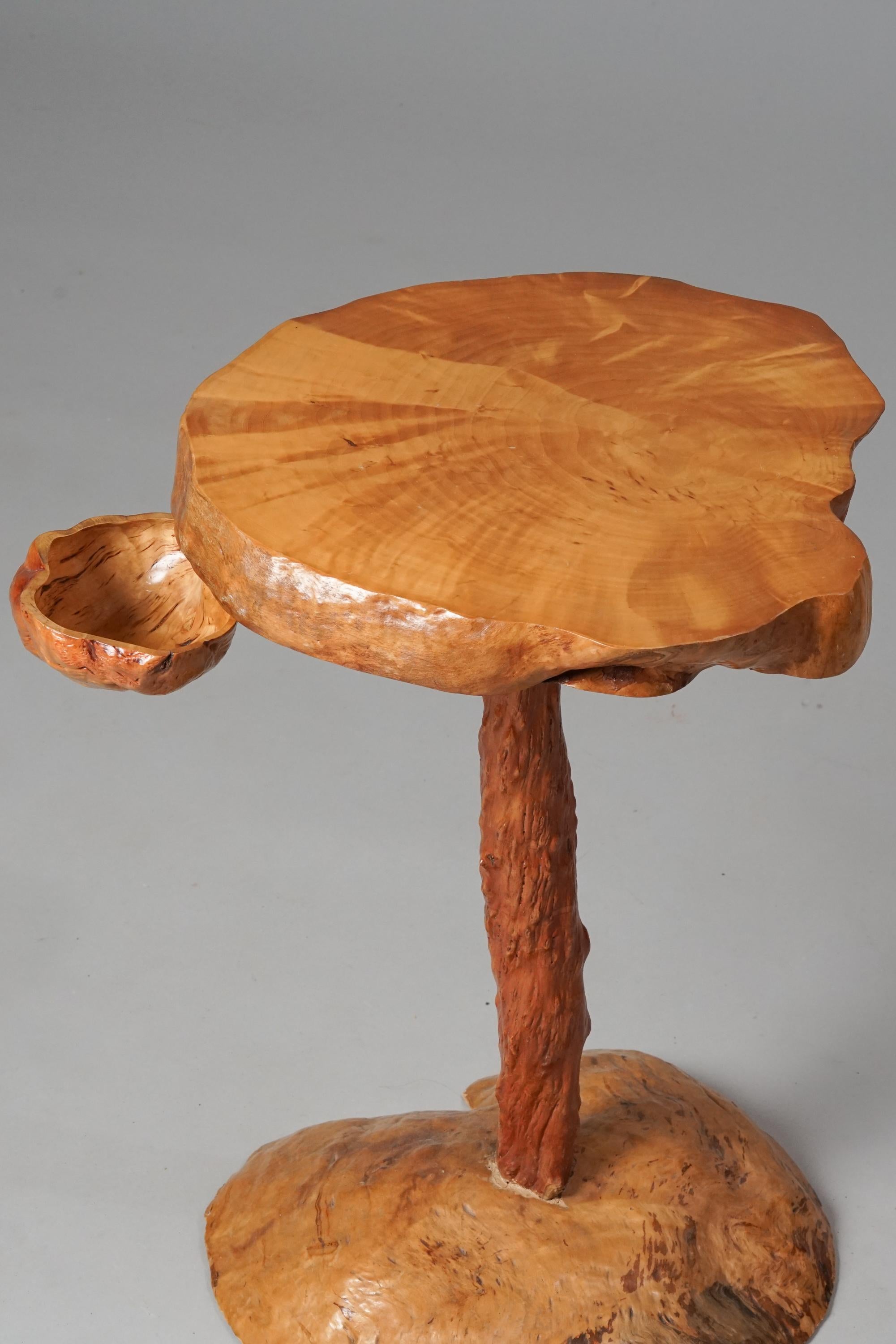 Finnish Burl Table, Mid 20th Century, Finland For Sale