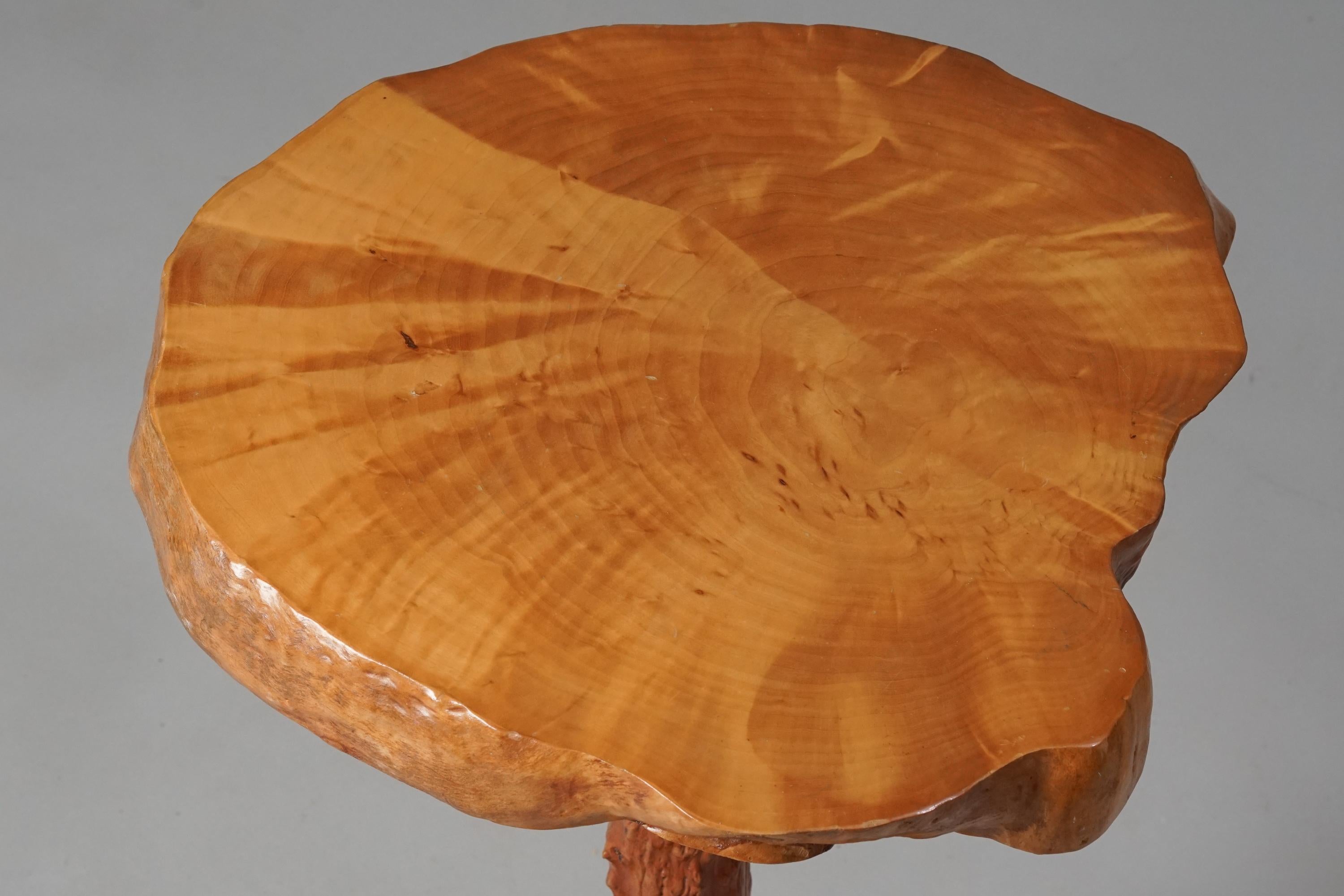 Burl Table, Mid 20th Century, Finland For Sale 1