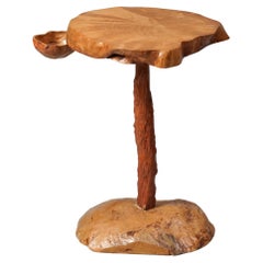 Used Burl Table, Mid 20th Century, Finland