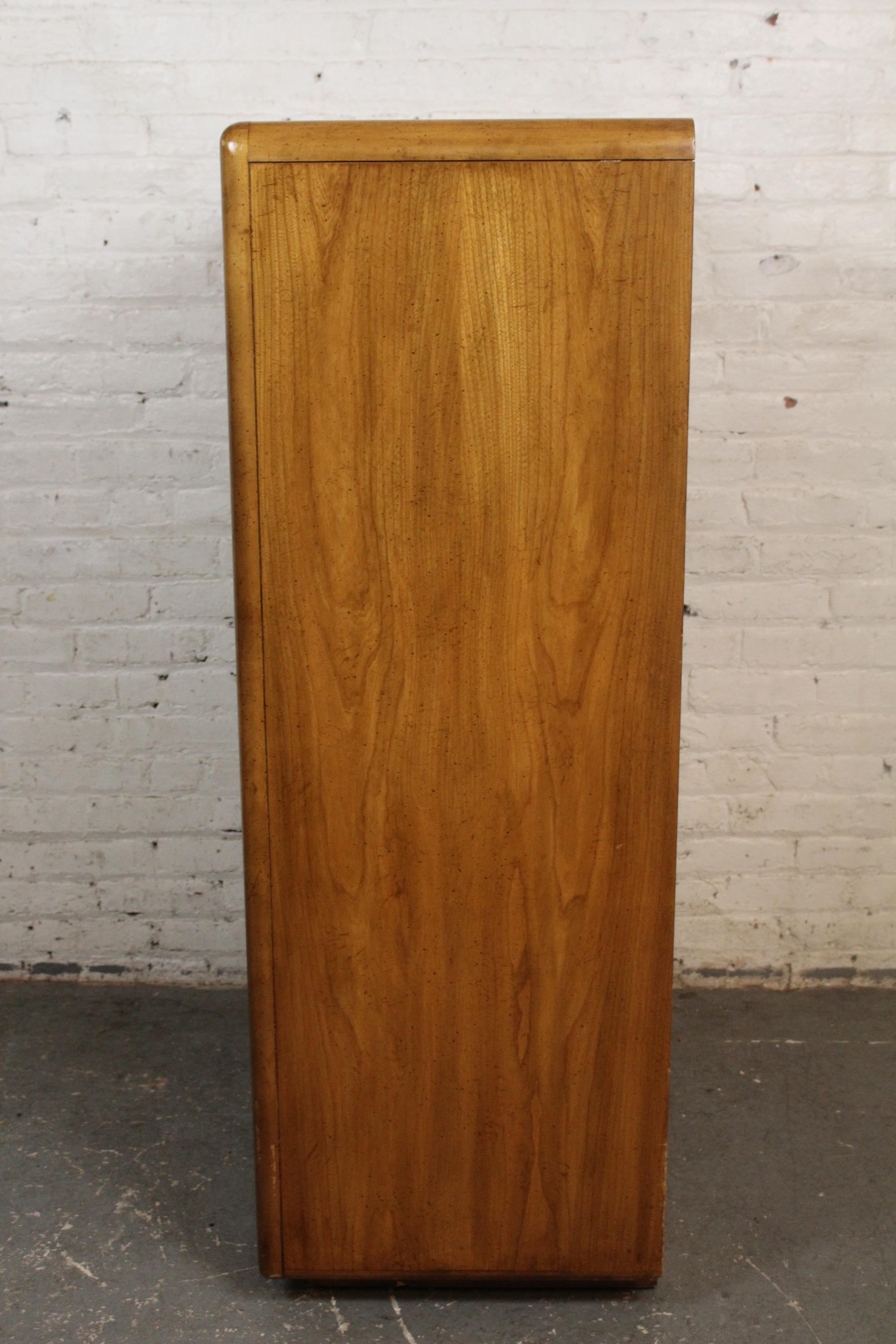 Burl Wardrobe by American of Martinsville For Sale 5